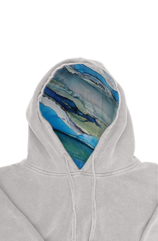 Painted Independent Pigment Dyed Hoodie