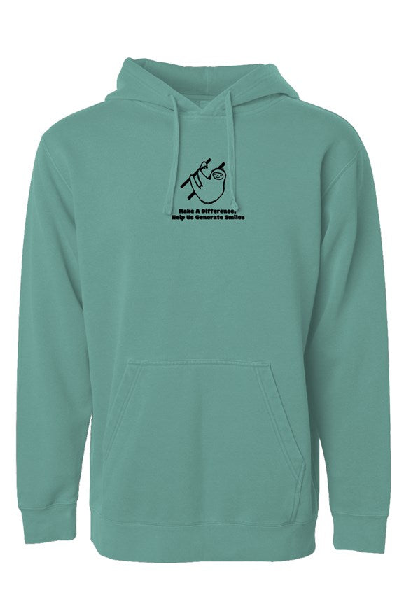 Painted Independent Pigment Dyed Hoodie