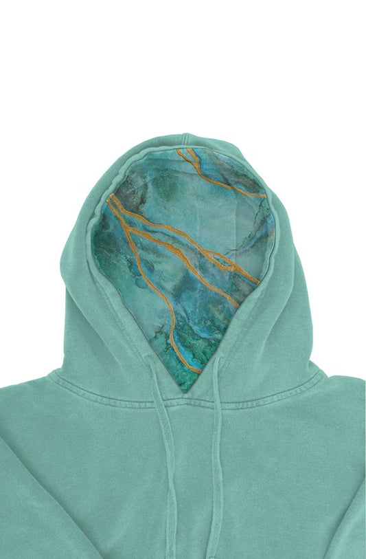 Painted Independent Pigment Dyed Hoodie