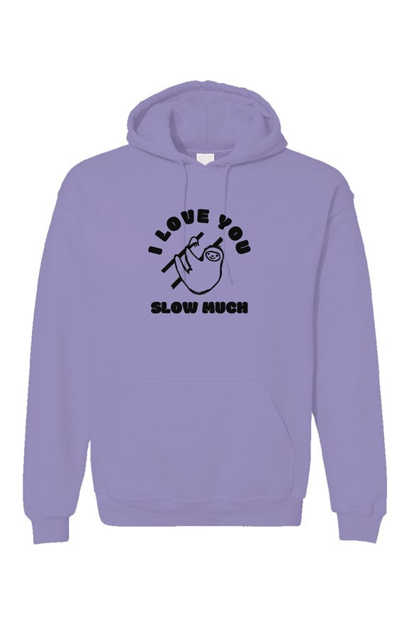 MAD HUGS Sloth Hoodie - I Love You SLOW Much - Standard Weight
